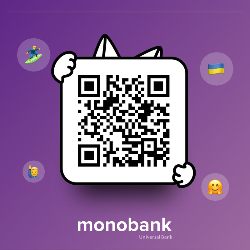 QR код monobank